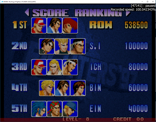 King of Gladiator (The King of Fighters '97 bootleg) ROM < MAME ROMs